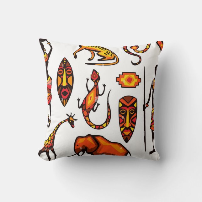 Coussin Animal sauvage (Recto)