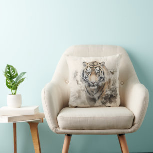 Coussin Animal sauvage du tigre