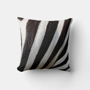 Coussin Animal zèbre raypes équine de mammifère