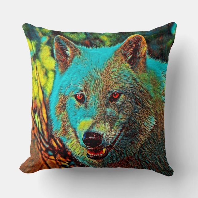 Coussin AnimalMix_Wolf_008 (Recto)