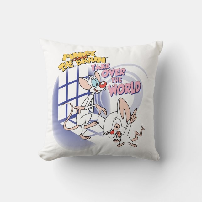Coussin Animaniacs | Reprendre Le Monde Graphique (Recto)