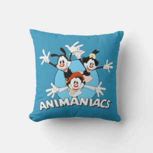 Coussin Animaniacs   Warner Siblings Armoiries grand graph