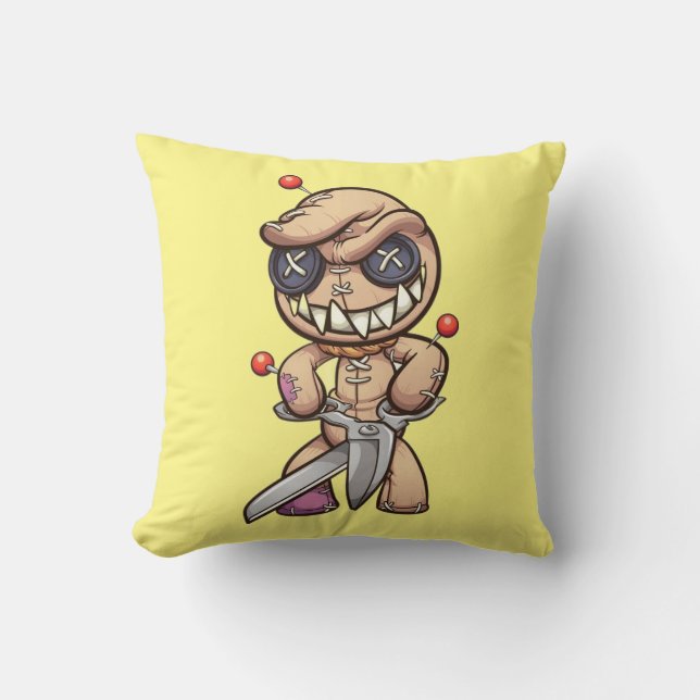 Coussin Animated Voodoo Doll (Recto)