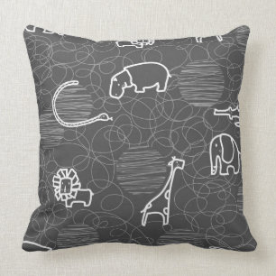 Coussin animaux 5 de safari