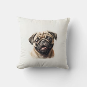 Coussin Animaux Amis Chien Papa Chat Maman Cadeau BFF Beso