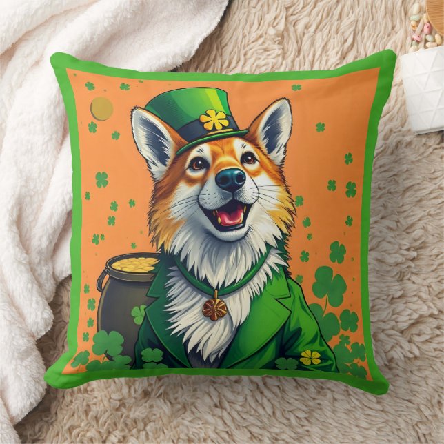 Coussin Animaux Chanceux déguisés - Drôle de St Patrick (Couverture)
