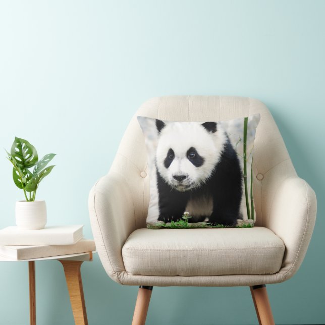 Coussin Animaux de bébés cutest | Baby Panda Bear (Chaise)