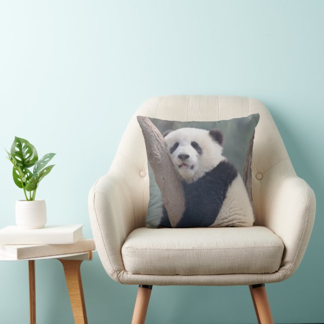Coussin Animaux de bébés cutest | Bébé Panda Ours Dormir (Chaise)