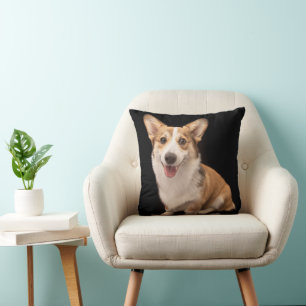 Coussin Animaux de bébés cutest Corgi Puppy Smile