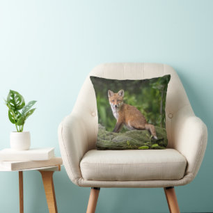 Coussin Animaux de bébés cutest Foxy Smile