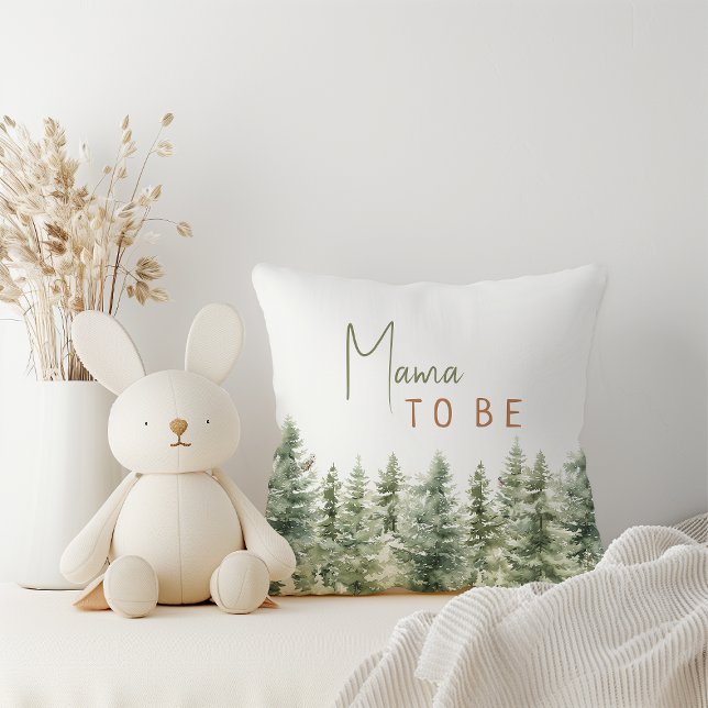 Coussin Animaux de la forêt et des bois Maman en devenir (Créateur téléchargé)