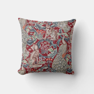 Coussin Animaux forestiers, William Morris