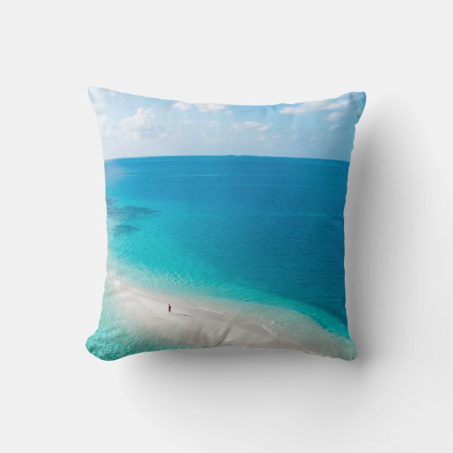 Coussin Animaux marins cool (Recto)