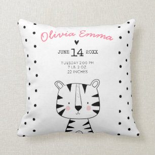 Coussin Animaux modernes de carreau de crèche de stat de