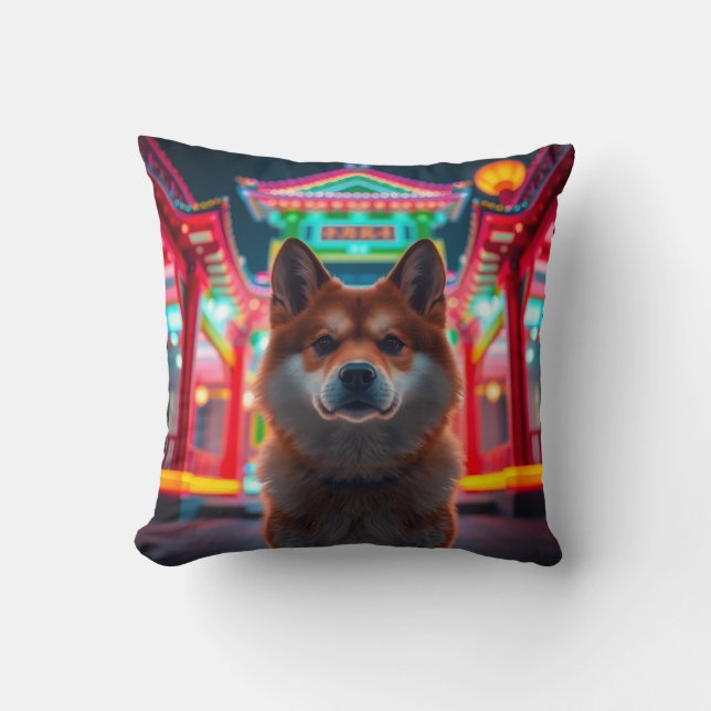 Coussin Anime Akita (Recto)