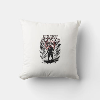 Coussin Anime Guerrier Silencieux