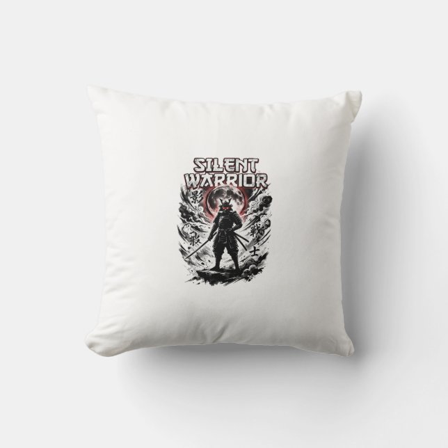Coussin Anime Guerrier Silencieux (Recto)