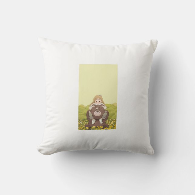 Coussin Animé Mignon (Recto)