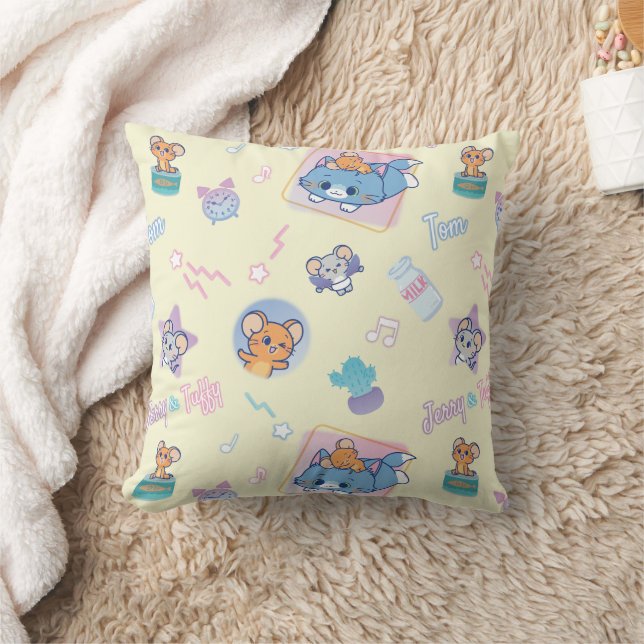Coussin Anime Tom, Jerry et Tuffy Playtime Motif (Couverture)