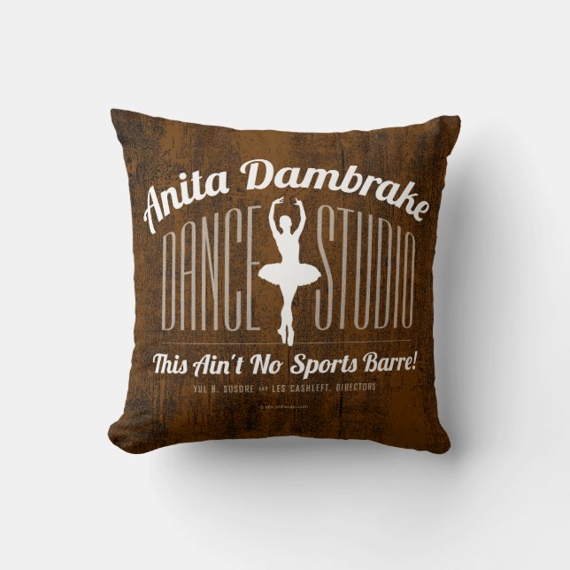 Coussin Anita Dambrake Dance Studio (Recto)