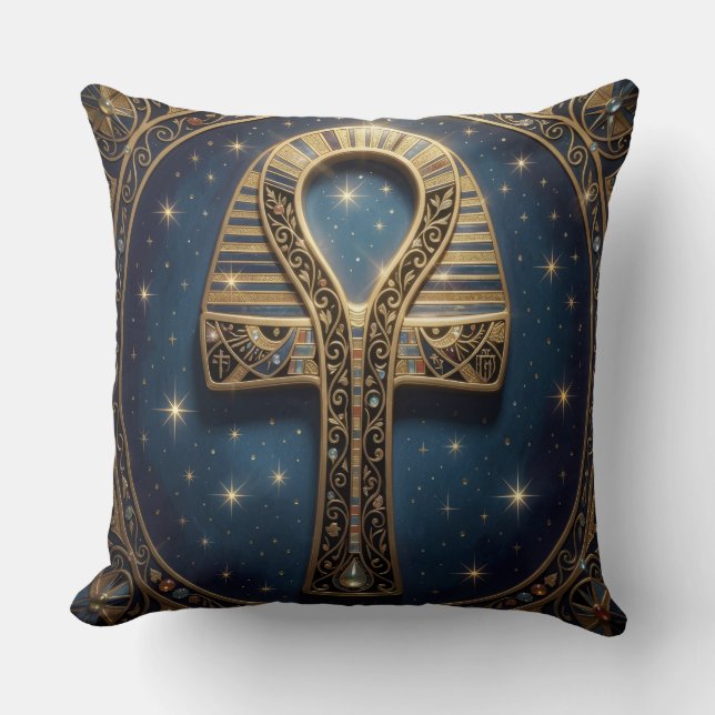 Coussin Ankh Symbol Meaning – Key of Life´10 (Recto)