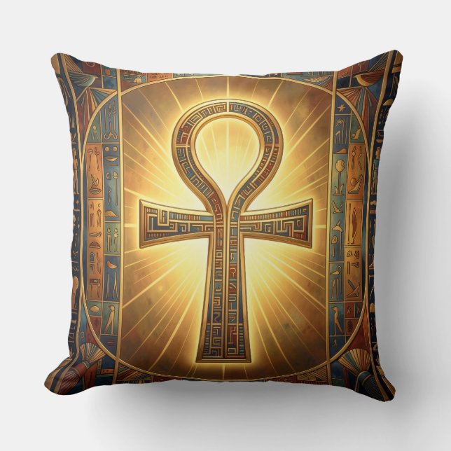Coussin Ankh Symbol Meaning – Key of Life´7 (Recto)