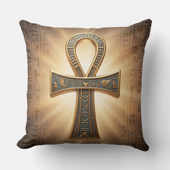 Coussin Ankh Symbol Meaning – Key of Life´9 (Recto)
