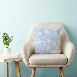 Coussin Anne Blue 💙 Floral Douce