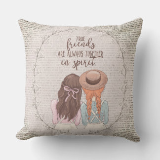 Coussin Anne des pignons verts