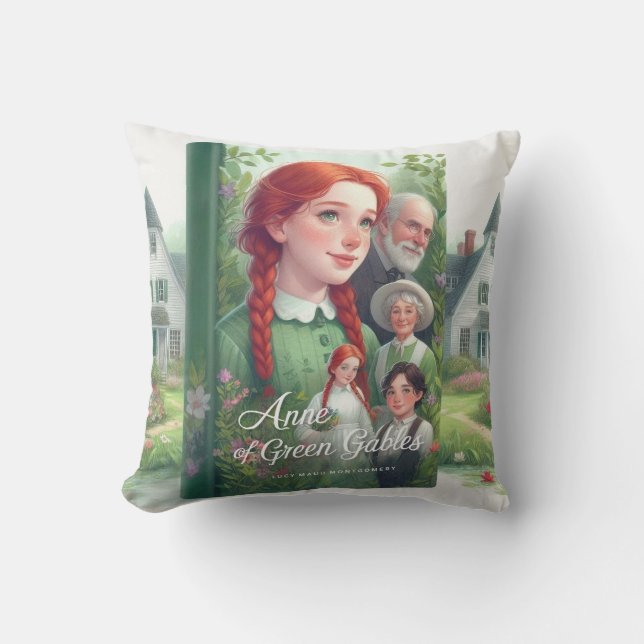 Coussin Anne of Green Gables Reimaginé Couvercle Jetée Ore (Recto)