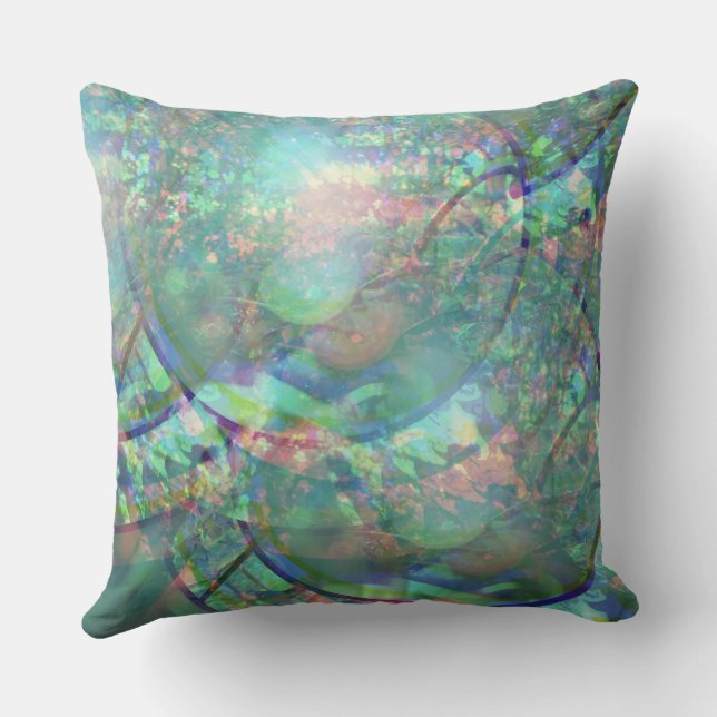 Coussin Anneaux de lumière (Verso)