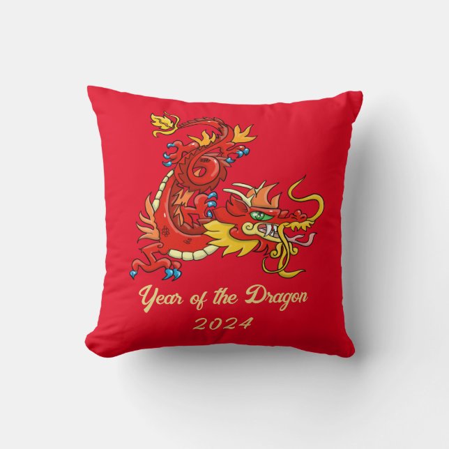 Coussin Année du dragon (Recto)