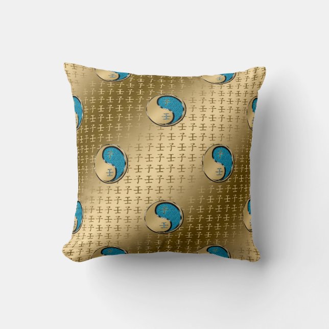 Coussin Année du Rat d'eau (Recto)