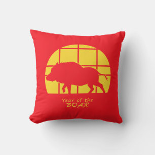 Coussin Année du sanglier