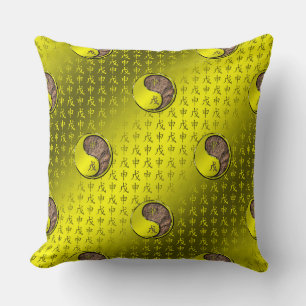 Coussin Année du Singe de Terre