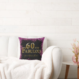 Coussin Anniversaire 60 ans