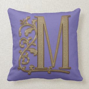 Coussin Anniversaire bleu de mariage de famille de