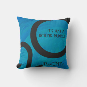 Coussin Anniversaire de la Décennie bleue