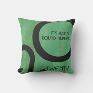 Coussin Anniversaire de la Décennie verte