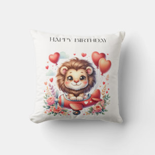 Coussin Anniversaire Lion Volant