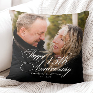 Coussin Anniversaire Mariage personnalisé