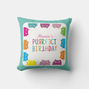 Coussin Anniversaire personnalisé