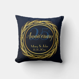 Coussin Anniversaire royal de l'or noir