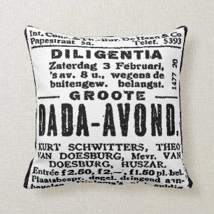 COUSSIN ANNONCE DE JOURNAL DADA ART DES ANNÉES 1920