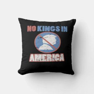 Coussin Anti- Pas de rois en Amérique Classique