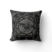 Coussin antique d'horloge