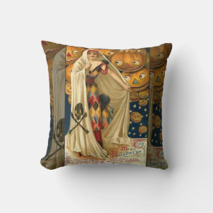 Coussin Antique Halloween Jack-o'-lantern Costume Femme