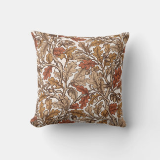 Coussin Antique Terracotta Chêne Glands