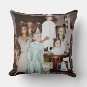 Coussin Antiquité vintage Dolls