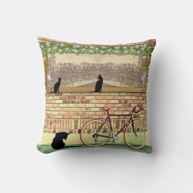 Coussin Anton Pieck polyester (Recto)